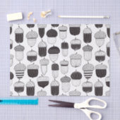 Papier Mousseline Conflit de Doodle motif d'automne (Artisanat)