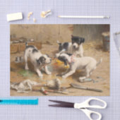 Papier Mousseline Conflit de peintres par Carl Reichert (Artisanat)