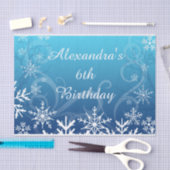 Papier Mousseline Congère congelée arctique personnalisée (Artisanat)