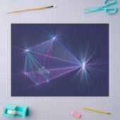 Papier Mousseline Constellation, Art Fractal Abstrait Imaginaire (Artisanat)