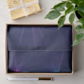 Papier Mousseline Constellation, Art Fractal Abstrait Imaginaire (Cadeau)