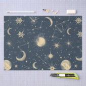 Papier Mousseline Constellation céleste - Nuit étoilée (3) (Artisanat)