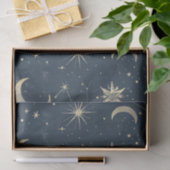 Papier Mousseline Constellation céleste - Nuit étoilée (3) (Cadeau)
