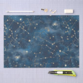 Papier Mousseline Constellation céleste - Nuit étoilée (6) (Artisanat)