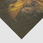 Papier Mousseline Constitution avec l'aigle chauve (Détail)