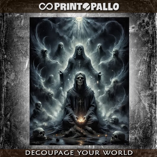 Papier Mousseline Conte gothique : un maître fantôme et son disciple