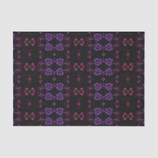 Papier Mousseline contemporary purple Tissue Paper (Recto)