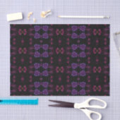Papier Mousseline contemporary purple Tissue Paper (Artisanat)