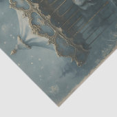 Papier Mousseline Contes d'hiver enchantés Découpage de contes de Fa (Détail)