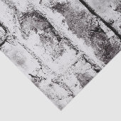 Papier Mousseline Contraste blanc Texture de brique industrielle rus (Détail)