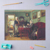 Papier Mousseline Conversation des ménages (par Konstantin Makovsky) (Artisanat)