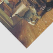 Papier Mousseline Conversation des ménages (par Konstantin Makovsky) (Détail)