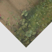 Papier Mousseline Conversation romantique dans le parc (Détail)