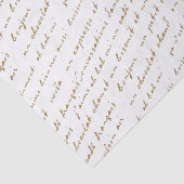 Papier Mousseline Conversations Café Français Mots or et expressions (Détail)