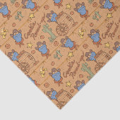 Papier Mousseline Cookie Monster | Motif de synthèse de cookies (Détail)