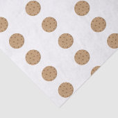 Papier Mousseline Cookies de chips au chocolat joli Illustré (Détail)