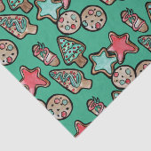 Papier Mousseline Cookies de Noël (Détail)