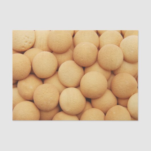 Papier Mousseline Cookies de sucre doré (Recto)