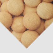 Papier Mousseline Cookies de sucre doré (Détail)