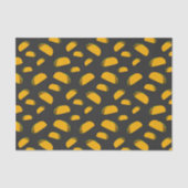Papier Mousseline Cool and fun yummy taco pattern (Recto)