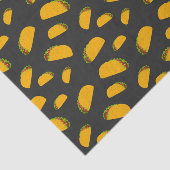 Papier Mousseline Cool and fun yummy taco pattern (Détail)