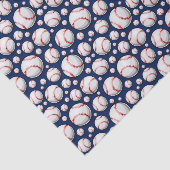 Papier Mousseline Cool Baseball sports carrelé motif (Détail)