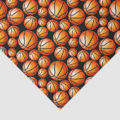 Papier Mousseline Cool Basketball sport carrelé (Détail)