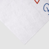 Papier Mousseline Cool de Pickleball design à porter (Détail)