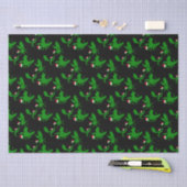 Papier Mousseline Cool Dragon Noir Vert Noir (Artisanat)