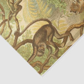 Papier Mousseline cool Jungle animaux decoupage artisanat amoureux (Détail)