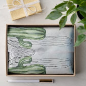 Papier Mousseline Cool Llama (Cadeau)