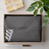 Papier Mousseline Cool mignon drôle zèbre blanc croquis avec lunette (Cadeau)