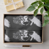 Papier Mousseline Cool Oh Mon Goth Métal Gothique (Cadeau)