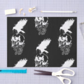 Papier Mousseline Cool Oh Mon Goth Métal Gothique (Artisanat)