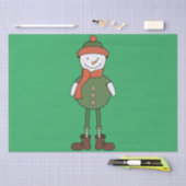 Papier Mousseline Cool Snowman (Artisanat)