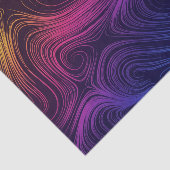 Papier Mousseline Cool super Abstrait des tourbillons et cercles (Détail)