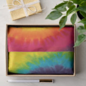 Papier Mousseline Cool Super Rainbow Swirl Tie Dye (Cadeau)
