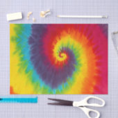 Papier Mousseline Cool Super Rainbow Swirl Tie Dye (Artisanat)