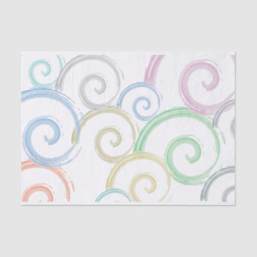 Papier Mousseline Cool, tendance, moderne onduleur brosses (Recto)