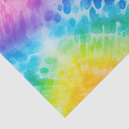 Papier Mousseline Cool Tie Dye (Détail)