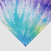 Papier Mousseline Cool Tie Dye Sun Burst (Détail)