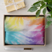 Papier Mousseline Cool Tie Dye Sun Burst (Cadeau)