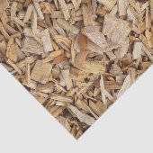 Papier Mousseline Copeaux de bois (Détail)