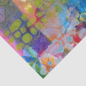 Papier Mousseline Copie abstraite de tissu (Détail)