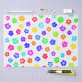 Papier Mousseline Copie colorée de ketmie (Artisanat)