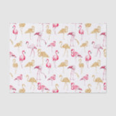 Papier Mousseline Copie de Flamant rose (Recto)