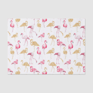 Papier Mousseline Copie de Flamant rose