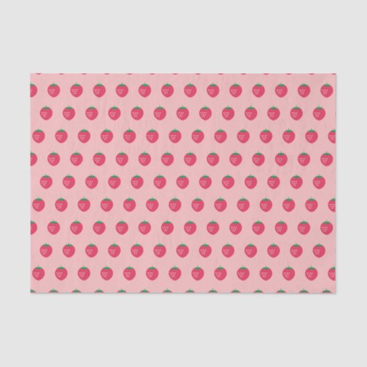 Papier Mousseline Copie de fraise (Recto)