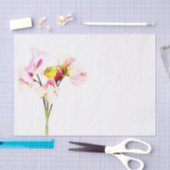 Papier Mousseline Copie de pois doux (Artisanat)