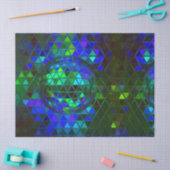 Papier Mousseline Copie géométrique super de Digitals de boule de (Artisanat)